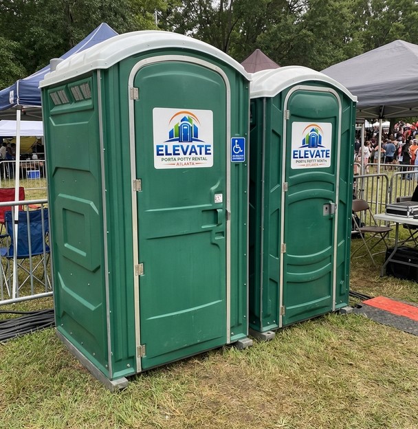 ADA compliant portable toilet